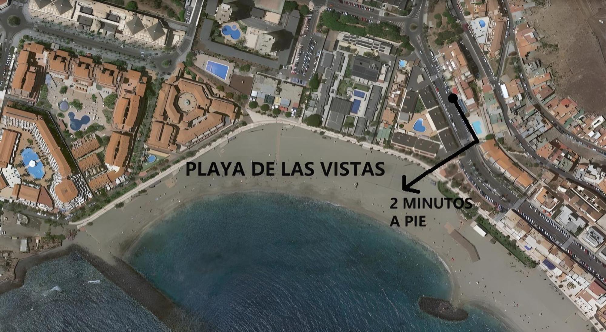 Apartamento Playa Vistas 1 洛斯克里斯蒂亚诺斯 外观 照片